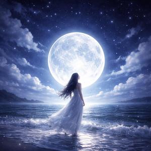 Moon Over High Mountains