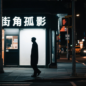 街角孤影