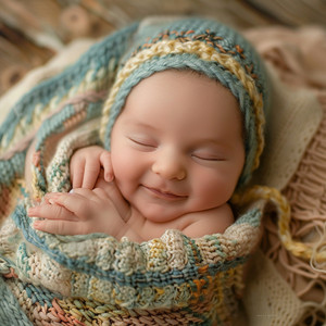 Sueño Del Bebé En Tonos Suaves