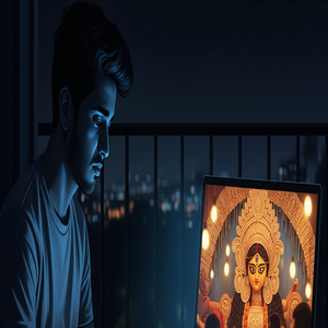 Probashir durga pujo