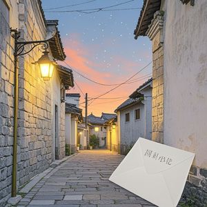 晚风寄信
