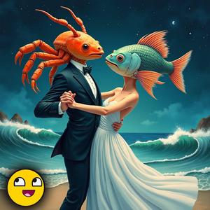 Tańcowała ryba z rakiem