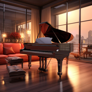 Relaxation's Flame in Soothing Tones