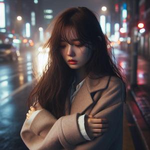 아무 말도 없이 눈물만