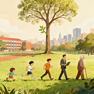 慢慢我们都会长大