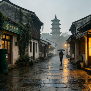 西街的雨