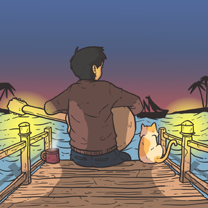 Senja Membiru