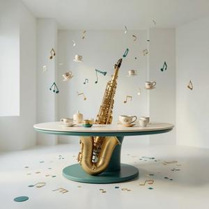 Saxophone Teacup