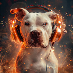 Thunder's Playful Canine