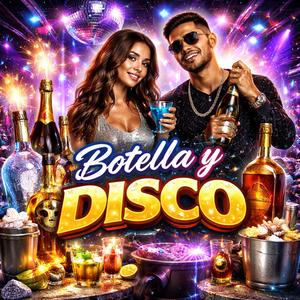Botella y disco