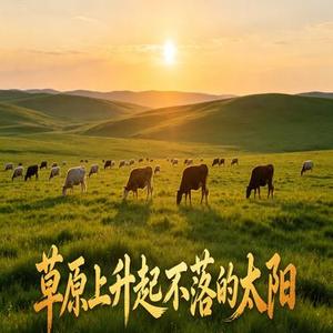 草原上升起不落的太阳 (低音版)