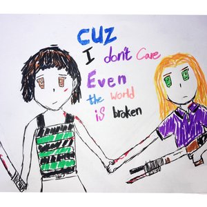 Cuz I Don't Care Even the World Is Broken