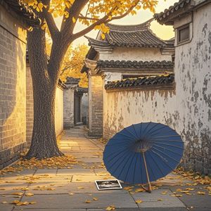 旧巷梧桐