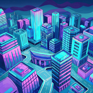 Seoul City Illusion