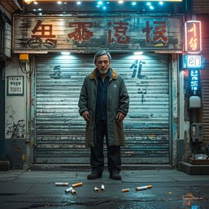 凌晨三点的烟蒂