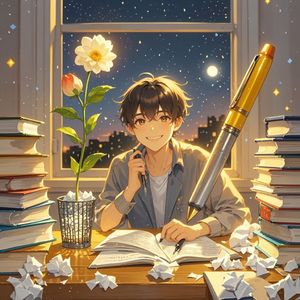笔尖化律花