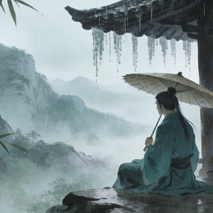 江湖夜灯半山听雨