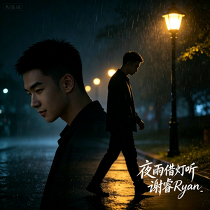 夜雨借灯听