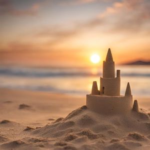 замок из песка