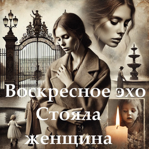 Стояла женщина