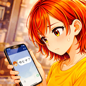今ヒマ？は会いたいってこと？