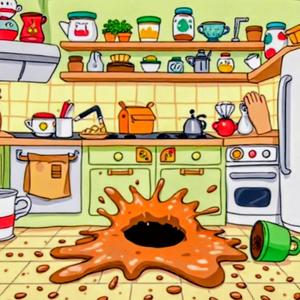 Bubbling Coffee Panic