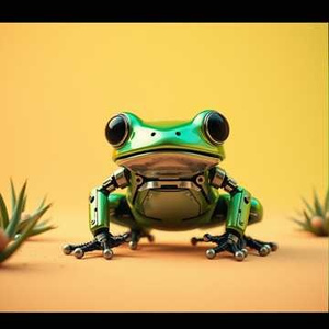 Robo  Frog by Always Leavin'
