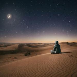 quiet desert night