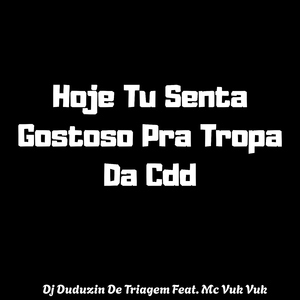 Hoje Tu Senta Gostoso Pra Tropa Da Cdd (feat. Mc Vuk Vuk)