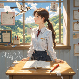 粉笔灰里的时光