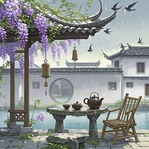 吴门小院春酿酒-留圆