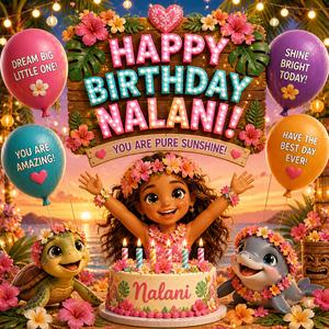 Happy Birthday Nalani