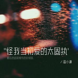 怪我当初爱的太固执