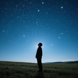 星光落在你眼底