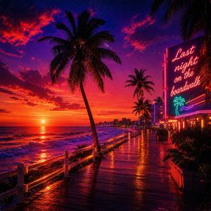 Last night on the boardwalk