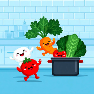 Овощи танцуют до утра