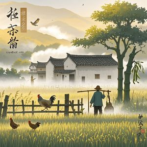 晨雾里的村庄