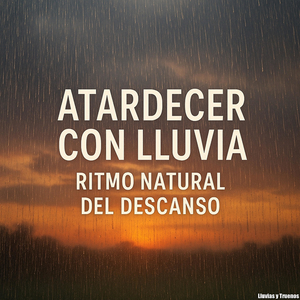 Atardecer Con Lluvia, Nostalgia en el Aire