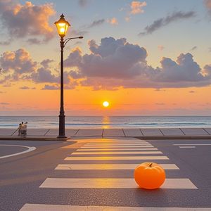 橘色截线
