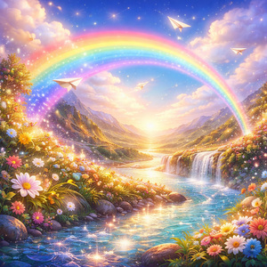 Send My Hello Across The Rainbow