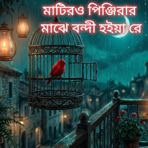 মাটিরও পিঞ্জিরার মাঝে বন্দী হইয়া রে