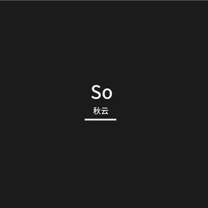 So