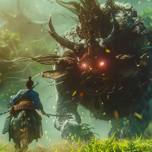 運命の若者と祟りの神