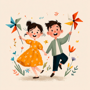 Веселый зонтик