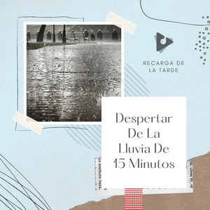 Suaves gotas de lluvia