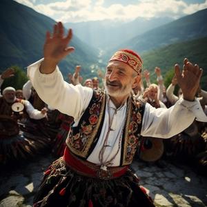 Aварская Лезгинка с Тамбурами | Avar Lezginka Traditional Dance