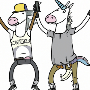 off the top liek a unicorn freestyle