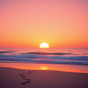 夕焼けに染まる あの夏の日