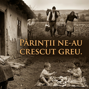Părinții ne-au crescut greu