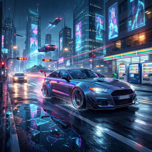 アスファルトを滑走するビートの亡霊